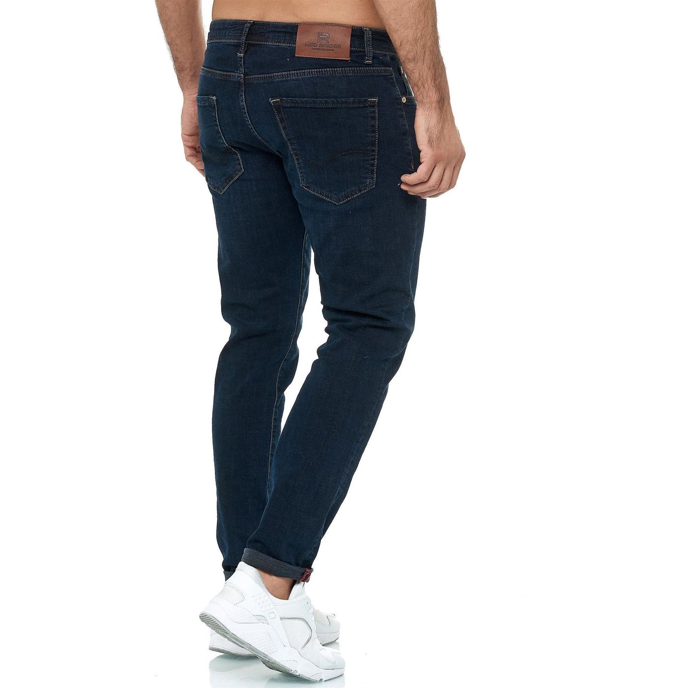 Men's Ripped Jeans Stretch Washed Blue Boys Jean Trouser Skinny Slim Denim  Pants | eBay