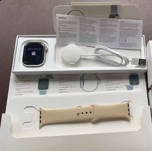 Apple smart watch.